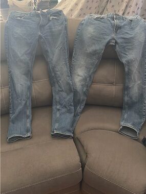 Old Navy Men's Blue Denim Jeans - Skinny Flex Fit